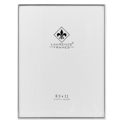 Lawrence Frames 650081 Silver Metal 8-1/2 x 11-Inch Picture Frame