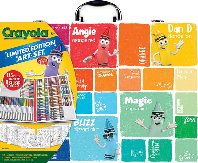 Crayola Limited Edition Coloring Set (115pcs), Kid