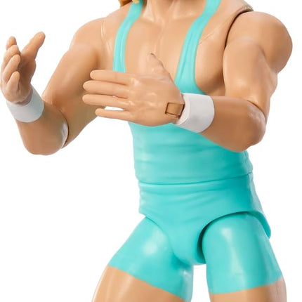 Mattel WWE Mr. Perfect Action Figure, Main Event Series #153 6-inch Collectible with 10 Articulation Points & Life-Like Look