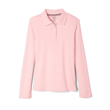 French Toast Girls Long Sleeve with Picot Collar (