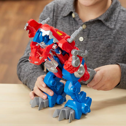 Transformers Rescue Bots Knight Watch Optimus Prime, Playskool Heroes Action Figure Toy (Amazon Exclusive)