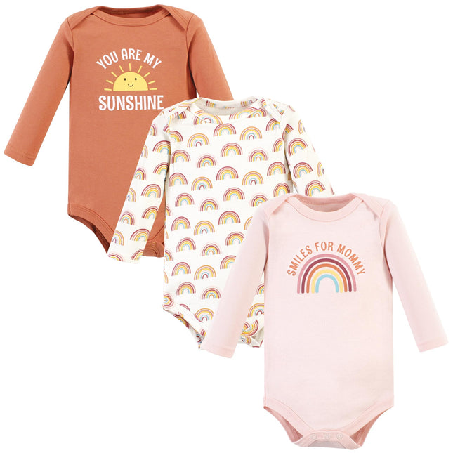 Hudson Baby Unisex Baby Cotton Long-Sleeve Bodysui