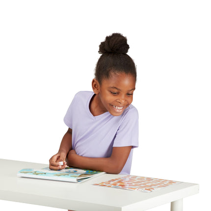 Melissa & Doug Mosaic Sticker Pad Ocean Animals (12 Color Scenes to Complete with 850+ Stickers)