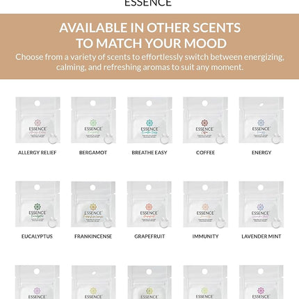 Essence Nasal Diffuser | Essential Oil Ring | Silicone Nose Inhaler Bundle Pack (Create It)