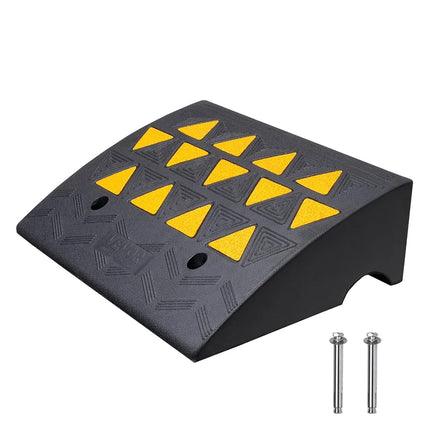 VEVOR Rubber Curb Ramp 15.2 cm Rise Height Sidewal