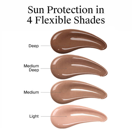 Neutrogena Purescreen+ Tinted Sunscreen for Face with SPF 30, Broad Spectrum Mineral Sunscreen with Zinc Oxide and Vitamin E, Water Resistant, Fragrance Free, Medium, 1.1 fl oz