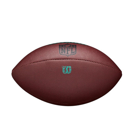 WILSON NFL Ignition Gen Green Football - Brown, Junior Size