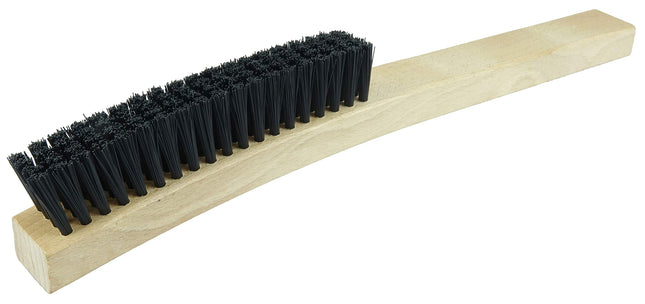 Weiler 44077 Plater's Brush, Nylon Fill, 4 x 19 Rows, Made in The USA (Pack of 12)
