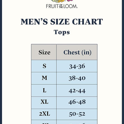 Fruit of the Loom Men's A-Shirt (Pack of 4), Black/Gray, Large, Black/Gray, Large