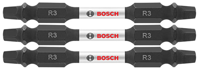 BOSCH ITDESQ32503 3 Pc. Impact Tough 2.5 in. Squar