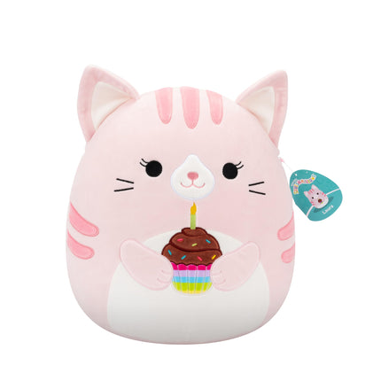 Squishmallows Original 14in Laura The Pink Tabby C