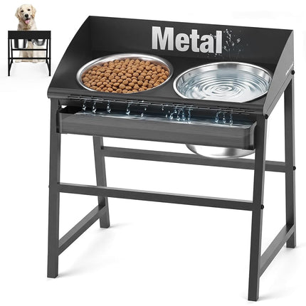 Elevated Dog Bowls for Large Dog, 15“ Tall Raised 