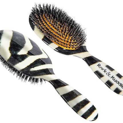 Rock & Ruddle Natural Mixed Boar Bristle Hair Brus