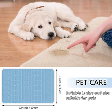 4 Pack Incontinence Bed Pads - 34"X52", Washable and Reusable Waterproof Mattress Pad, Pee Pads for Adults, Kids, Elderly, and Pets