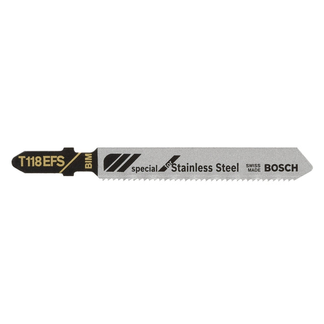 Bosch T118EFS 5-Piece 3-1/4 In. 18 TPI Basic for S