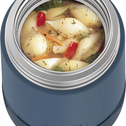 THERMOS ALTA Series by Stainless Steel Food Jar, 18 Ounce, Slate