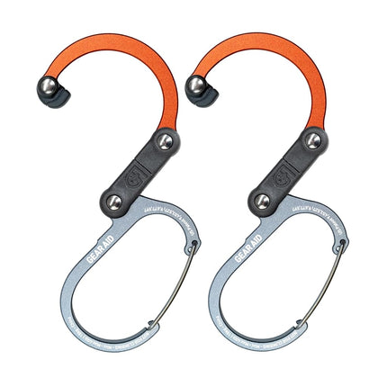 GEAR AID HEROCLIP Carabiner Clip and Hook (Mini) f