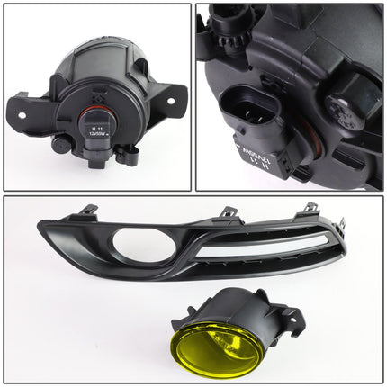 DNA Motoring FL-ZTL-213-AM Driving Fog Lamps + Switch (Driver & Passenger Side), 1 Pack