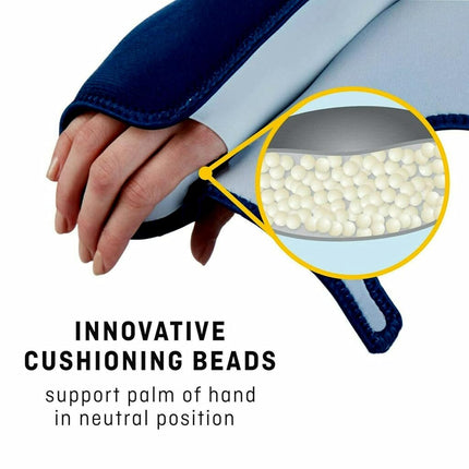 FUTURO-48462 Night Wrist Support SIOC, Helps Provide Nighttime Relief of Carpel Tunnel Symptoms, Breathable, One Size - Navy