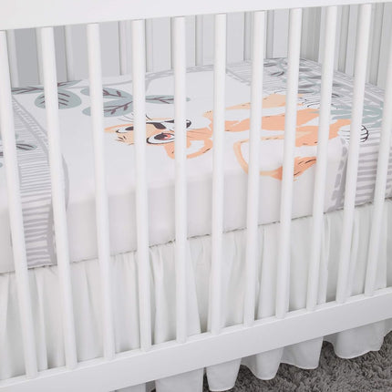 Disney Lion King - Gold, Teal and Ivory Photo Op Fitted Crib Sheet