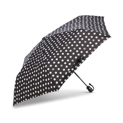 Samsonite Compact Auto Open/Close Umbrella, Black/