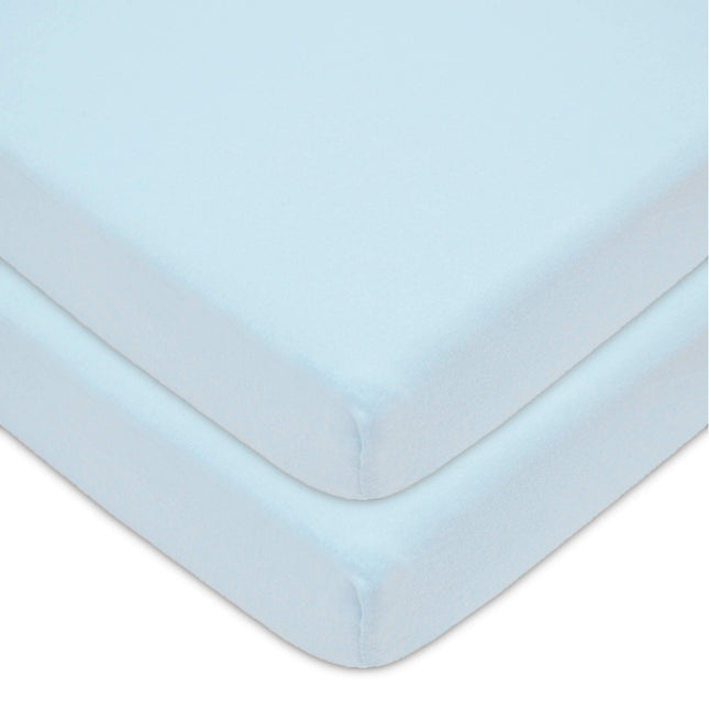 American Baby Company 2 Pack 100% Natural Cotton V