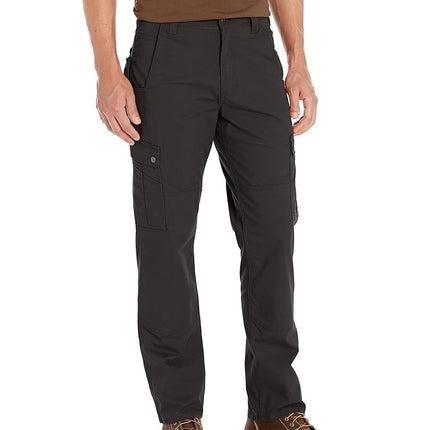 Carhartt Men's Rugged Flex Relaxed Fit Ripstop Cargo Work Pant, Black, W38/L34