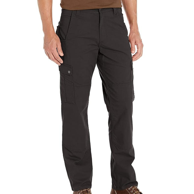 Carhartt Men's Rugged Flex Relaxed Fit Ripstop Cargo Work Pant, Black, W38/L34