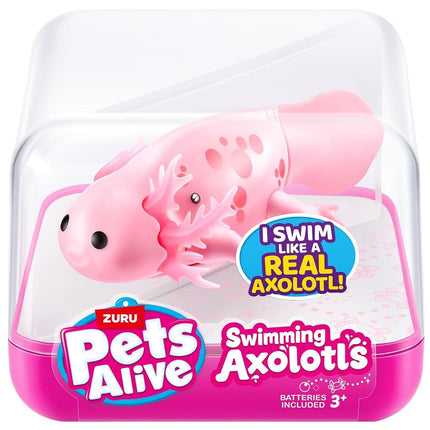 Pets Alive Swimming Axolotl - Pink - Dive Into An 