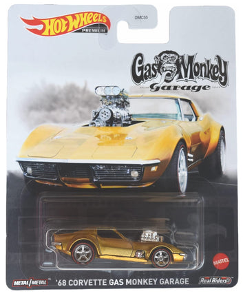 Hot Wheels '68 Corvette Gas Monkey Garage - Car - 
