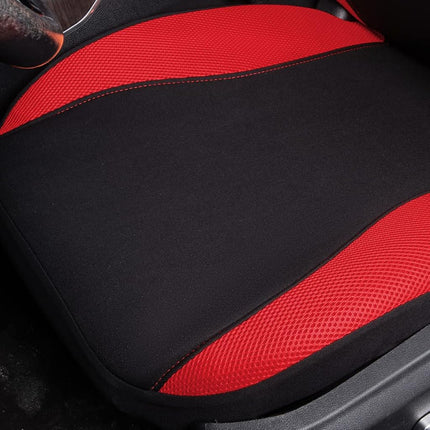 Flying Banner Butterfly car seat Covers ful Set Fashion Universal Lady Woman Female Rear Bench Split Colorized (Full Set, Red)