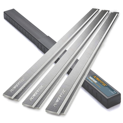 POWERTEC 15 Inch Planer Blades for Delta DC-380, 22-677, 22-680, 22-780X, 22-785X, 22-790X, Grizzly G1021, G0453 Planer, Replacement for Delta 22-677, Grizzly G6701 Planer Knives, Set of 6 (12805DD)
