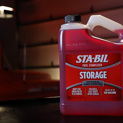 STA-BIL Storage Fuel Stabilizer, 1 Gallon, 4-Pack