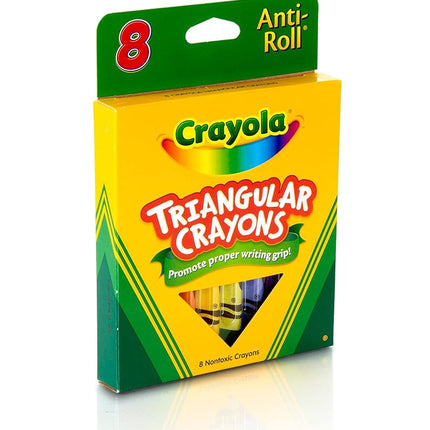 Crayola 8ct Triangular Crayons