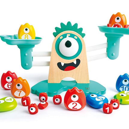 Hape Monster Math Scale, Wooden Educational Toy fo