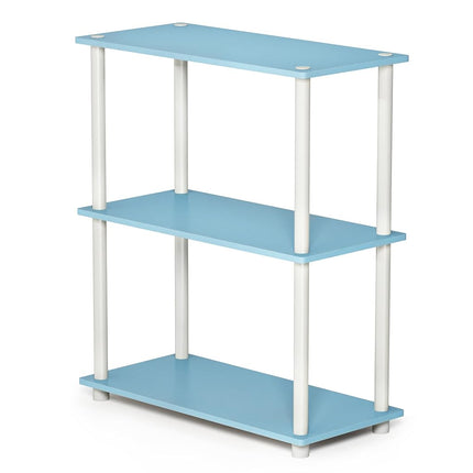 Furinno TURN-N-TUBE Storage Shelves, 3-Tier Book S