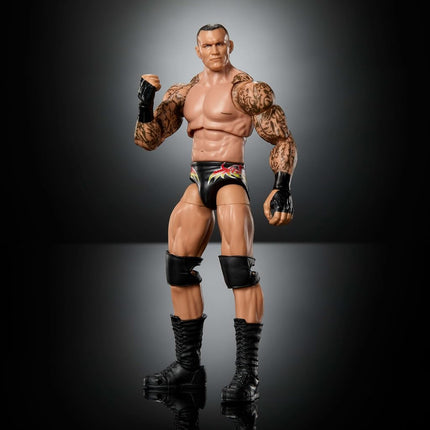 Mattel WWE Ultimate Edition Action Figure and Accessories Set 6-inch Randy Orton Collectible Figure with Interchangeable Heads and Hands and 30 Points of Movement - JHV98