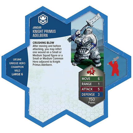 Renegade Game Studios | Heroscape: Rising Tide - Knight Primus Nobles & Ordo Borealis Army Expansion