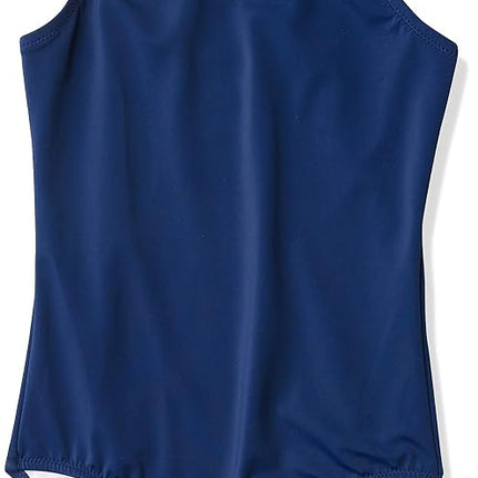 Kanu Surf Girls UPF 50+ Beach Sport Athletic One Piece Swimsuit, Maggie Navy, 5