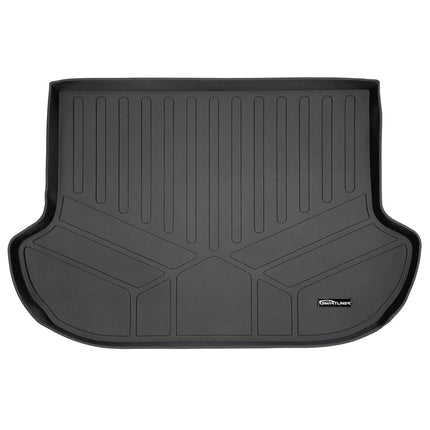 SMARTLINER Alfombrilla de piso para maletero de carga, ajuste personalizado para todo tipo de clima, color negro, para Nissan Murano 2015-2018