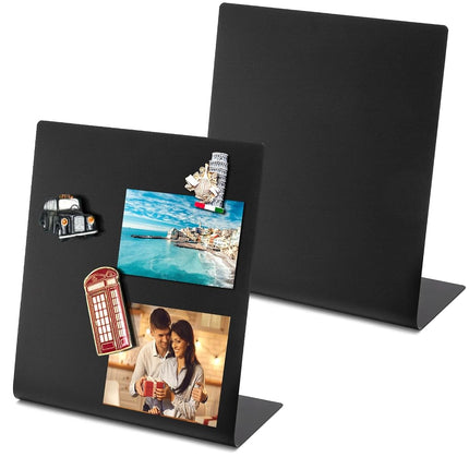 Bekith 2 Pack Magnetic Bulletin Board with Easel S