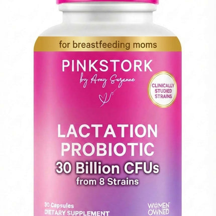 Pink Stork Total Lactation Probiotic: Nursing Prob