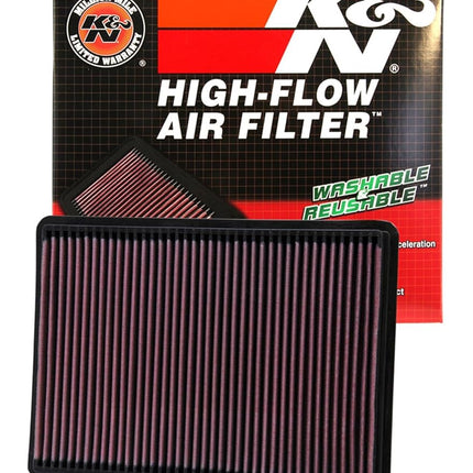 K&N Engine Air Filter: High Performance, Premium, Washable, Panel Filter: 2001-2010 (Commander, Grand Cherokee, Liberty, Grand Cherokee III), 33-2233