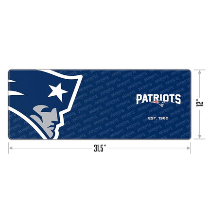 YouTheFan NFL New England Patriots Logo Series Desk Pad SMU