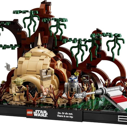 LEGO® Star Wars™ Dagobah™ Jedi™ Training Diorama 75330 Building Kit for Adults; Brick-Built Collectible for Display