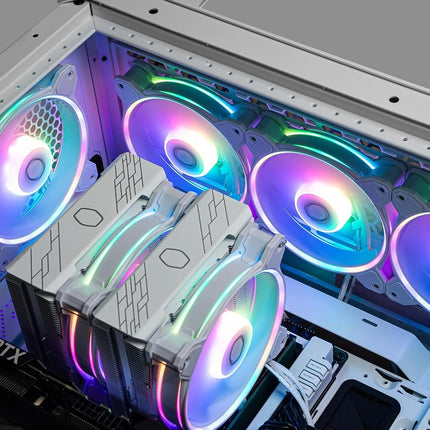 Cooler Master MasterFan MF140 Halo2 White