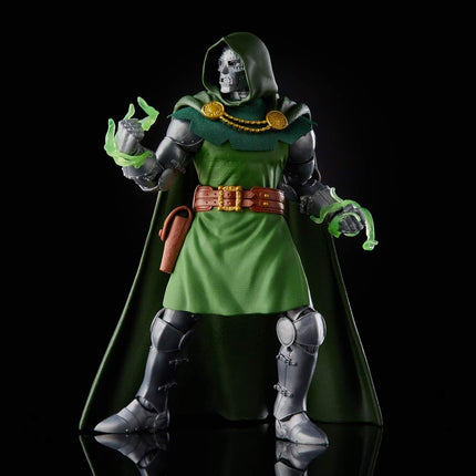 Marvel Vintage Series 6-inch Scale Dr. Doom Fantastic 4 Action Figure Toy, 10 Accessories, Marvel Super Hero Collectible Series, Ages 4 and Up