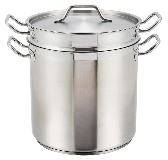 Winware Stainless DoubleBoiler, 16 Quart, Stainles