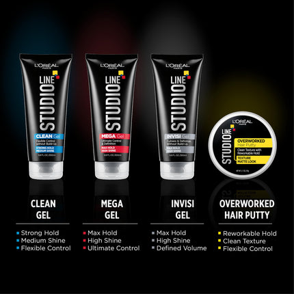 L'oreal LOreal Studio Line Overworked Hair Putty, 1.7 oz
