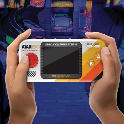 My Arcade DGUNL-7015 Atari Pocket Player Pro Handheld Portable Gaming System 100 Games